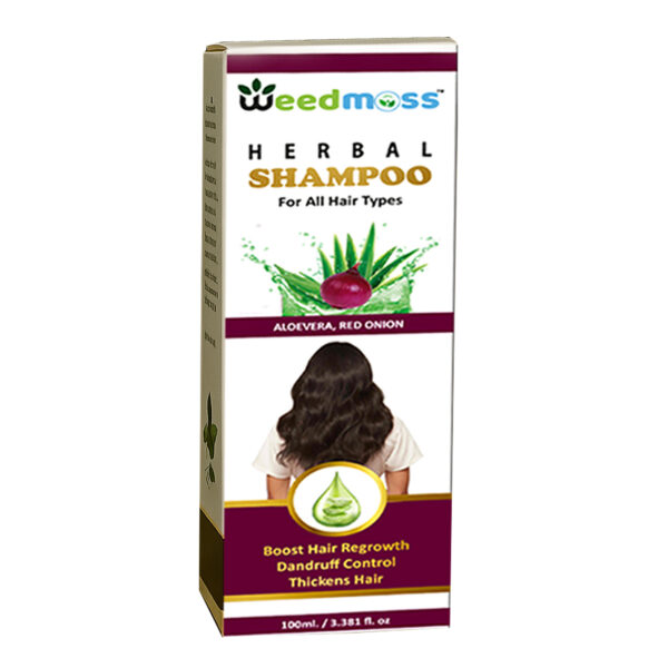 Weedmoss herbal hair shampoo