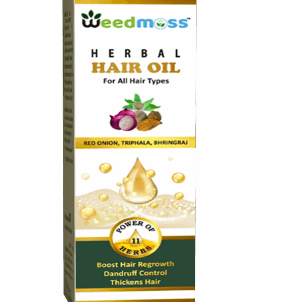 weedmoss herbal hair oil